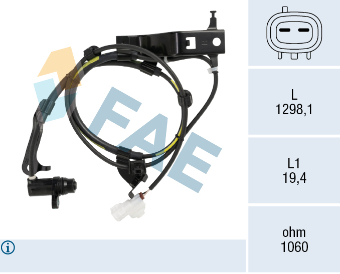 FAE Wielsnelheidssensor 78764