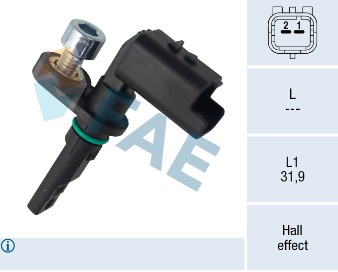 FAE Wielsnelheidssensor 78775