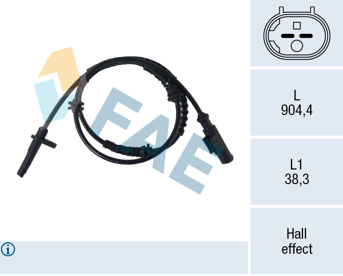 FAE Wielsnelheidssensor 78781