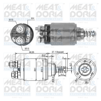Meat Doria Starter magneetschakelaar 46192