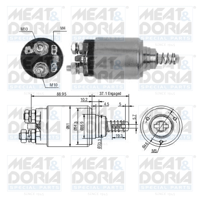 Meat Doria Starter magneetschakelaar 46268