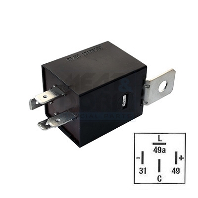 Meat Doria Knipperlichtautomaat, pinkdoos 7242011