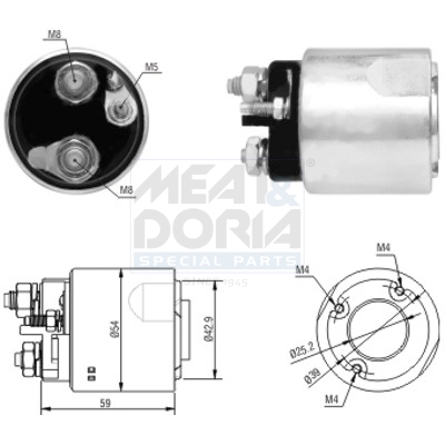 Meat Doria Starter magneetschakelaar 46062
