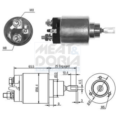 Meat Doria Starter magneetschakelaar 46115