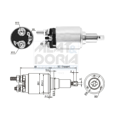 Meat Doria Starter magneetschakelaar 46302