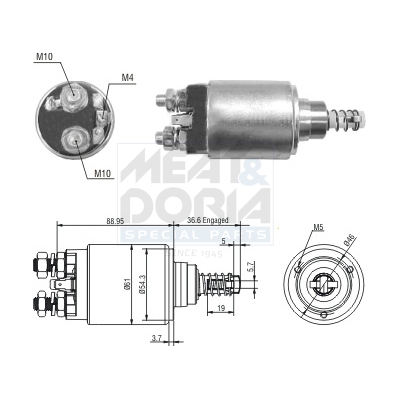 Meat Doria Starter magneetschakelaar 46312