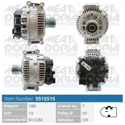 Meat Doria Alternator/Dynamo 5515515