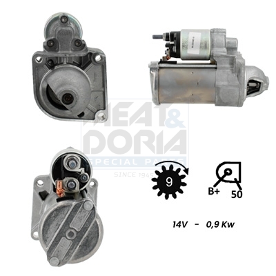 Meat Doria Startmotor / Starter 5010359G