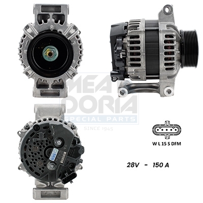 Meat Doria Dynamo / Alternator 5610049G