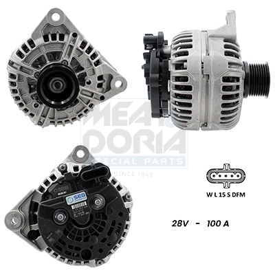 Meat Doria Dynamo / Alternator 5610079G