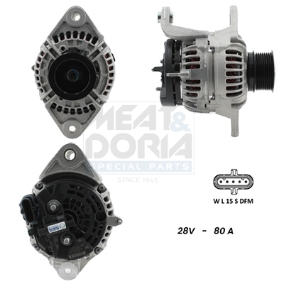 Meat Doria Dynamo / Alternator 5610067G