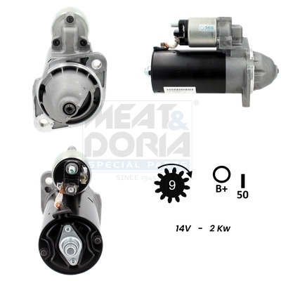 Meat Doria Startmotor / Starter 5010354G