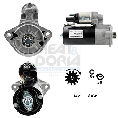 Meat Doria Startmotor / Starter 5010204G