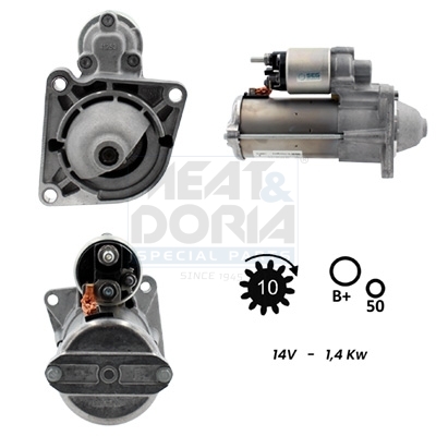 Meat Doria Startmotor / Starter 5010190G