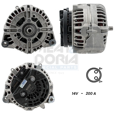 Meat Doria Dynamo / Alternator 5510749G