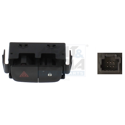 Meat Doria Waarschuwingsknipperlamp schakelaar 23673