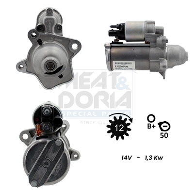 Meat Doria Startmotor / Starter 5010923G