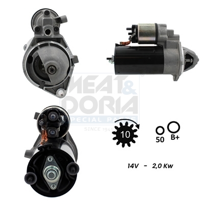 Meat Doria Startmotor / Starter 5010011G