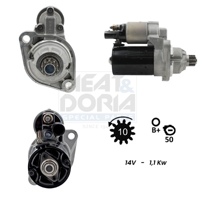 Meat Doria Startmotor / Starter 5010268G