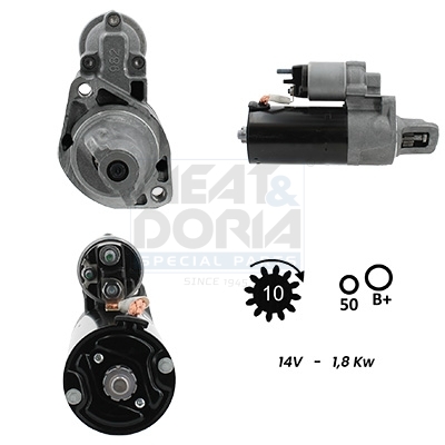 Meat Doria Startmotor / Starter 5010926G