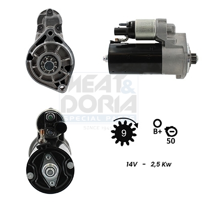 Meat Doria Startmotor / Starter 5010931G