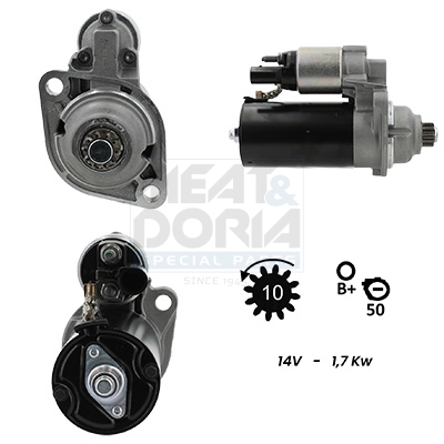 Meat Doria Startmotor / Starter 5010938G