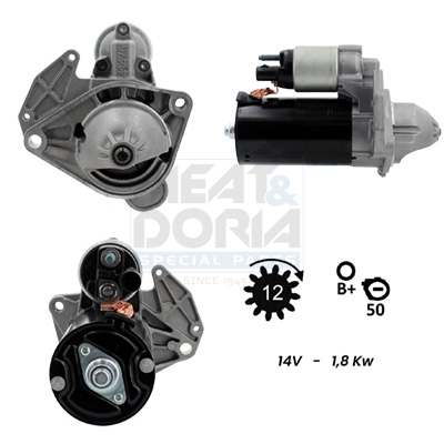 Meat Doria Startmotor / Starter 5010943G