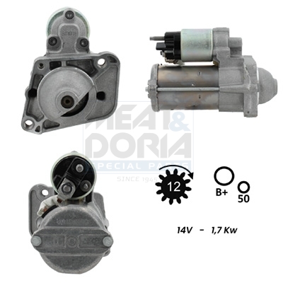 Meat Doria Startmotor / Starter 5010944G