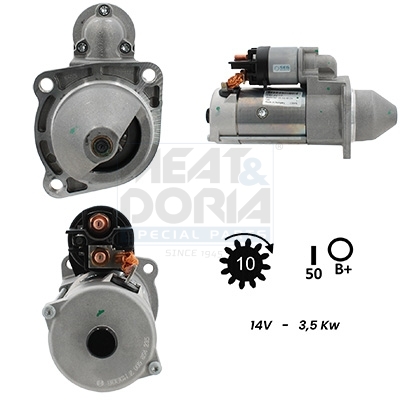 Meat Doria Startmotor / Starter 5010946G