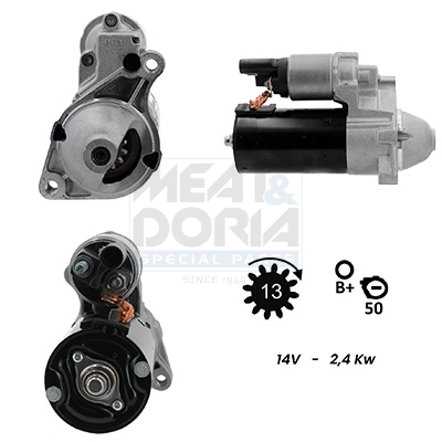Meat Doria Startmotor / Starter 5010949G
