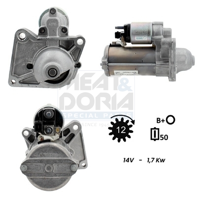 Meat Doria Startmotor / Starter 5010954G