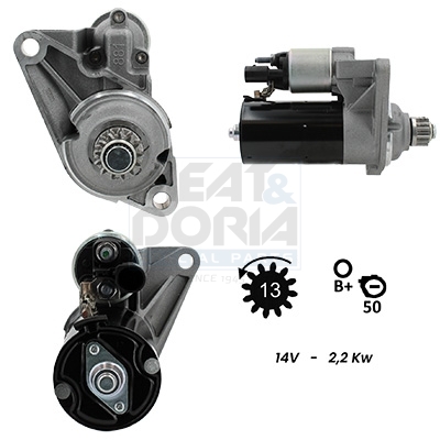 Meat Doria Startmotor / Starter 5010956G