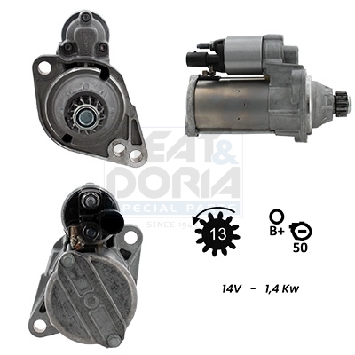 Meat Doria Startmotor / Starter 5010958G