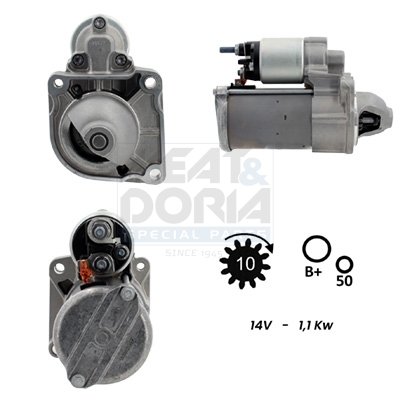 Meat Doria Startmotor / Starter 5010969G