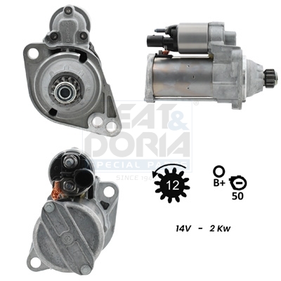 Meat Doria Startmotor / Starter 5010985G