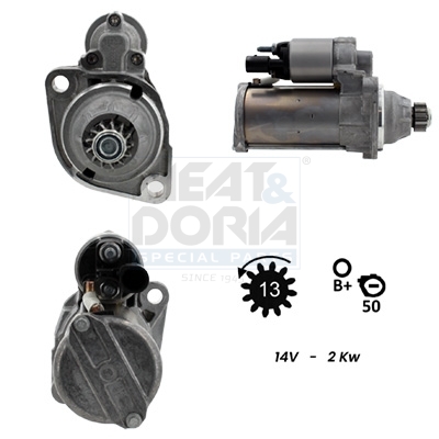 Meat Doria Startmotor / Starter 5010986G