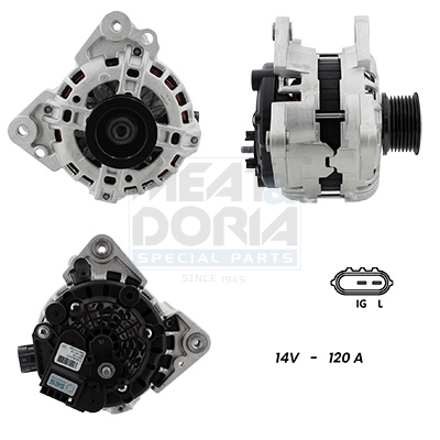 Meat Doria Dynamo / Alternator 55101383G