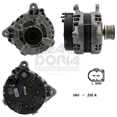 Meat Doria Dynamo / Alternator 55101421G