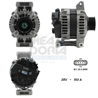 Meat Doria Dynamo / Alternator 5610164G