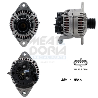 Meat Doria Dynamo / Alternator 5610167G