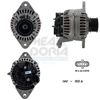 Meat Doria Dynamo / Alternator 5610169G