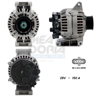Meat Doria Dynamo / Alternator 5610175G