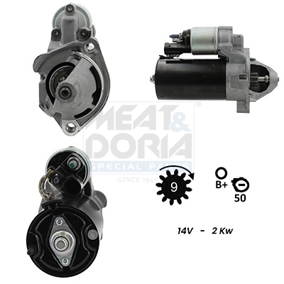Meat Doria Startmotor / Starter 5010148G