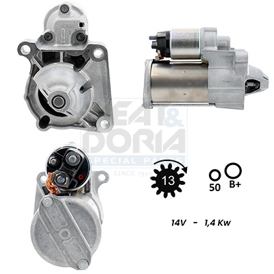 Meat Doria Startmotor / Starter 5010478G