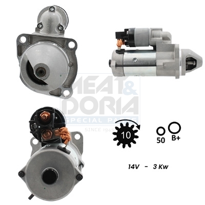 Meat Doria Startmotor / Starter 5010507G