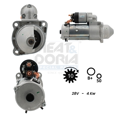 Meat Doria Startmotor / Starter 5110007G