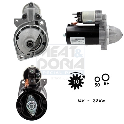 Meat Doria Startmotor / Starter 5010004G