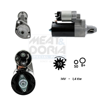 Meat Doria Startmotor / Starter 5010450G