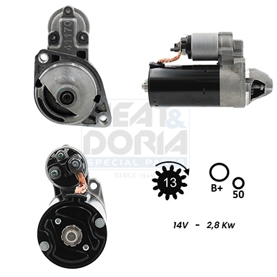 Meat Doria Startmotor / Starter 5010239G