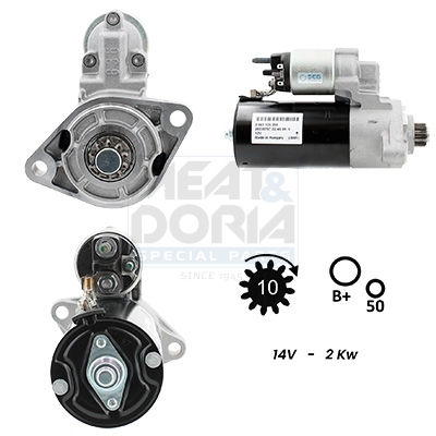 Meat Doria Startmotor / Starter 5010501G